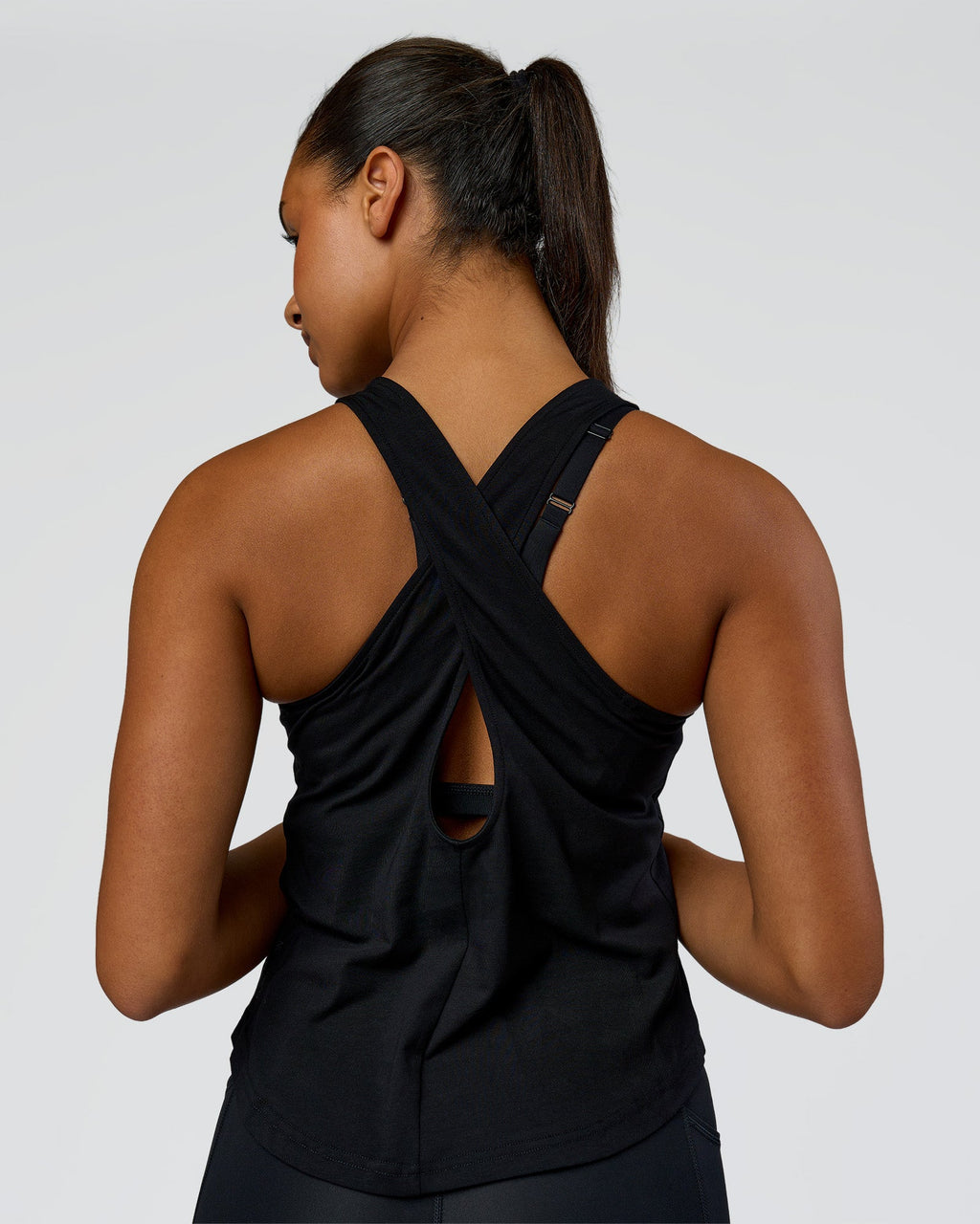 Wrap It Up FLXCotton Tank - Black