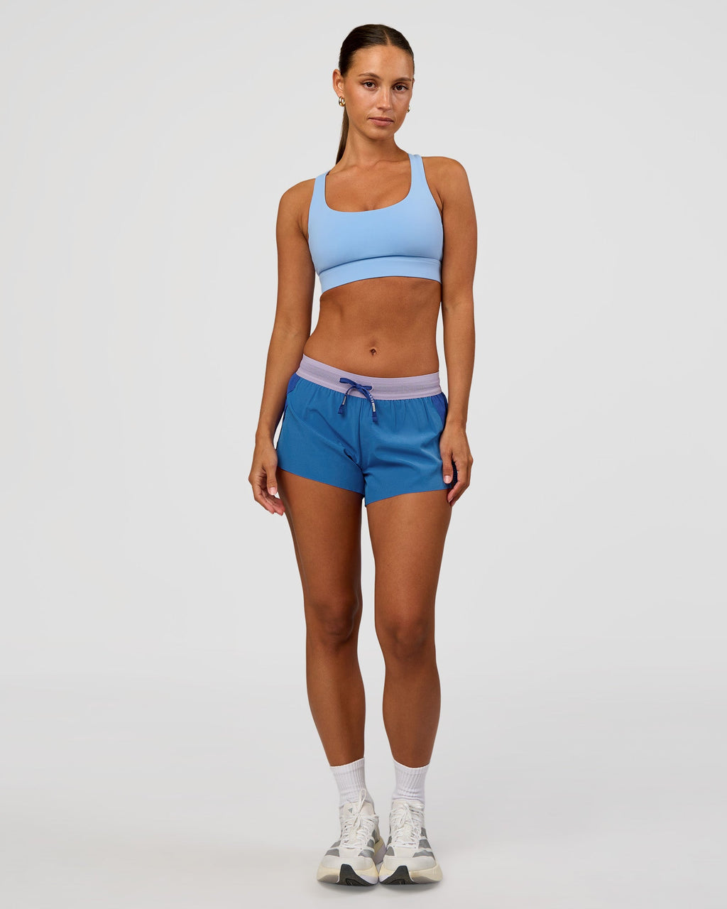 Accelerate 3" Mid-Rise Running Short - Electric Indigo-Multi