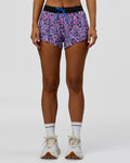 Accelerate 3" Mid-Rise Running Short - Energy Print Blue Multi