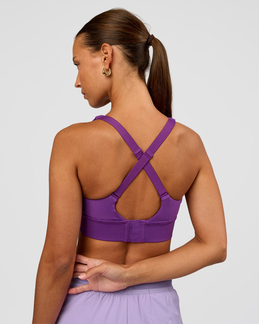 Accelerate Sports Bra - Fresh Purple