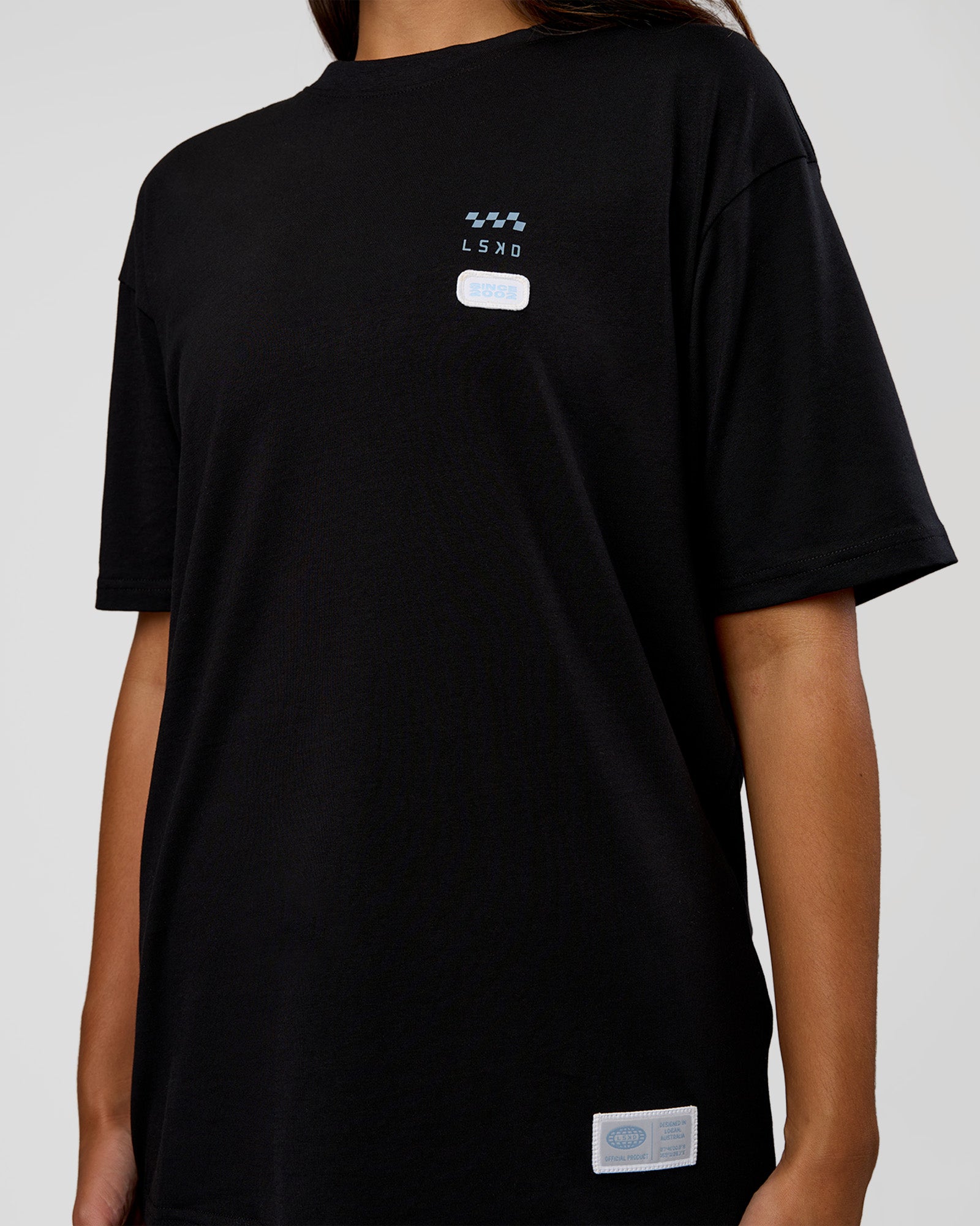 Archive FLXCotton Oversized Tee - Black-Open Air
