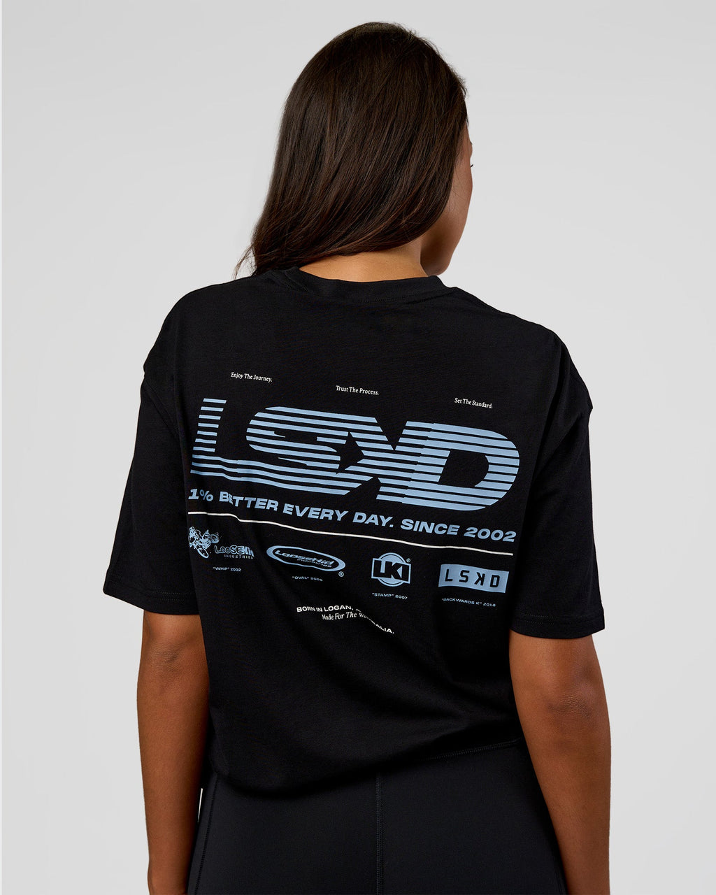 Archive FLXCotton Oversized Tee - Black-Open Air
