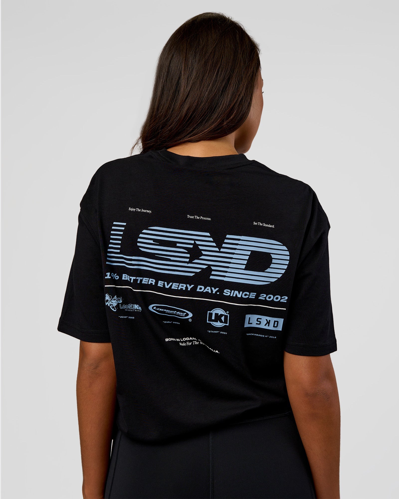 Archive FLXCotton Oversized Tee - Black-Open Air