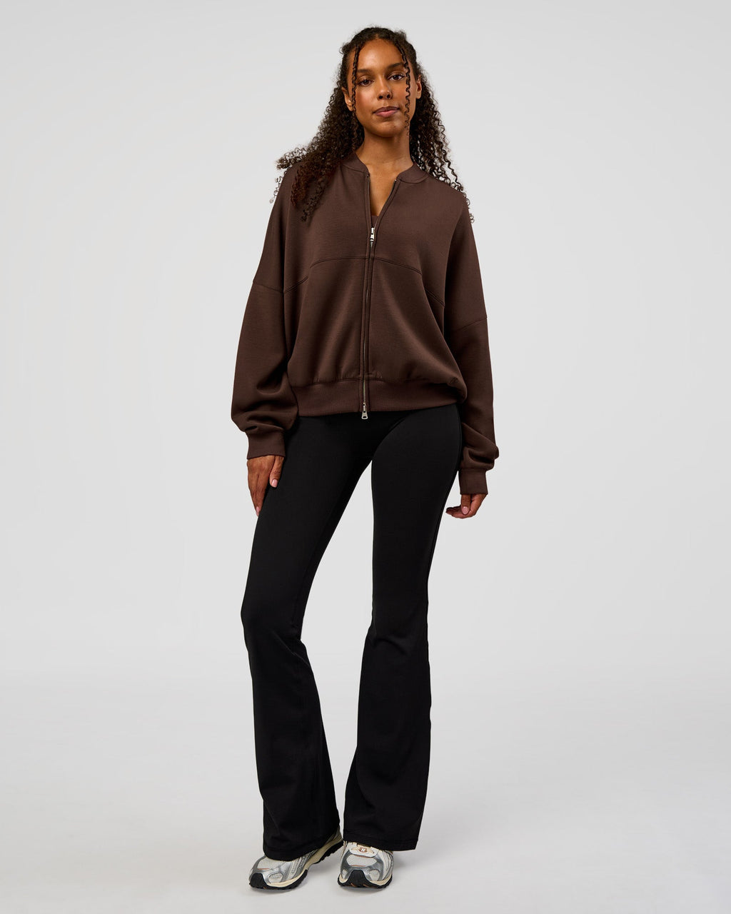 CF Elevate SoftTouch Bomber - Hot Chocolate