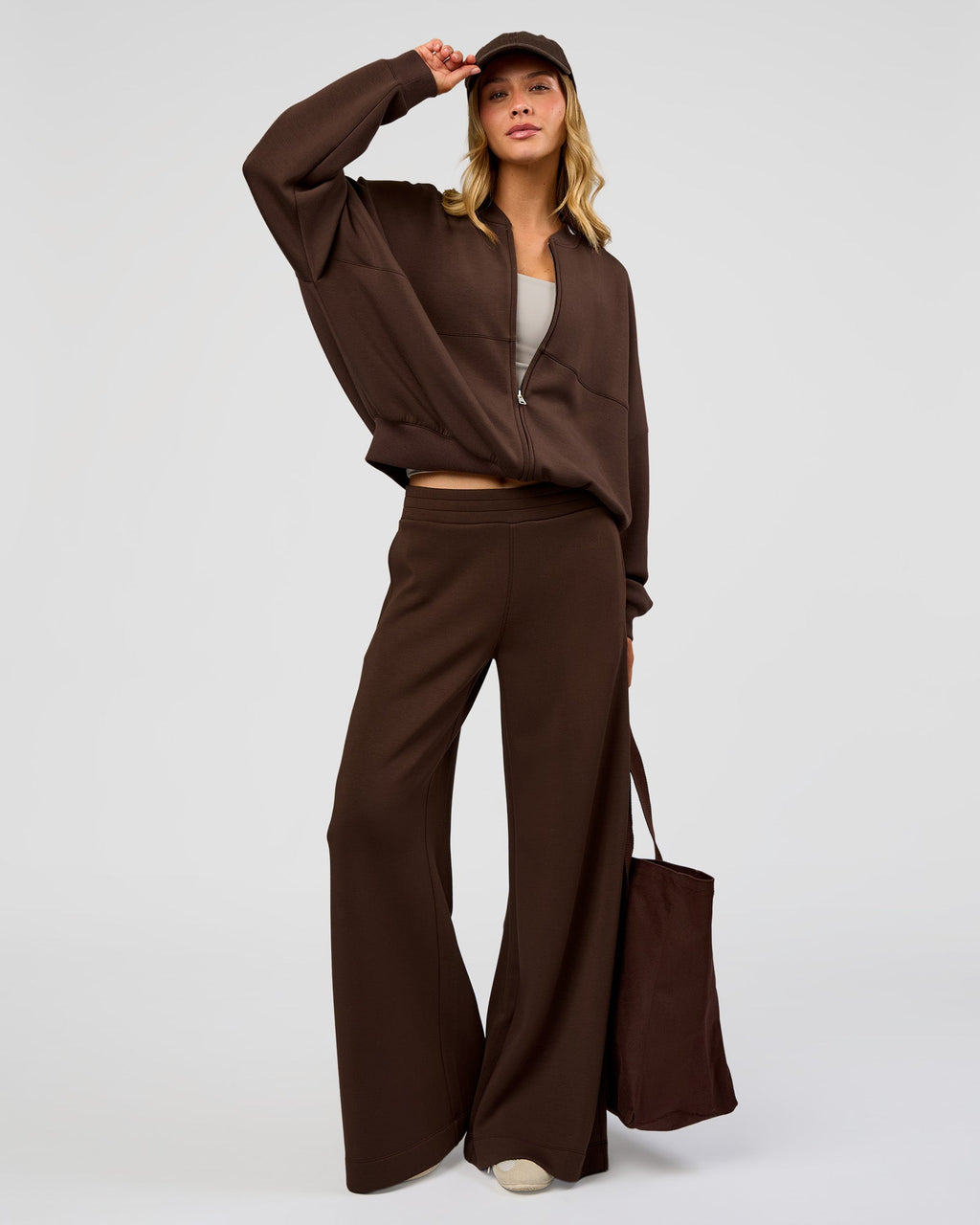 CF Elevate SoftTouch Bomber - Hot Chocolate