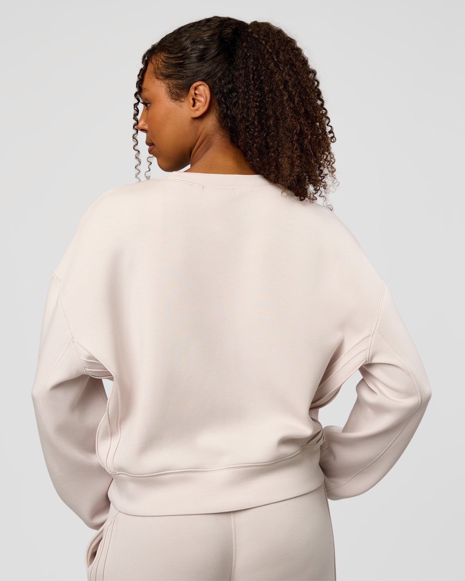 CF Elevate SoftTouch Pintuck Sweater  - Clay