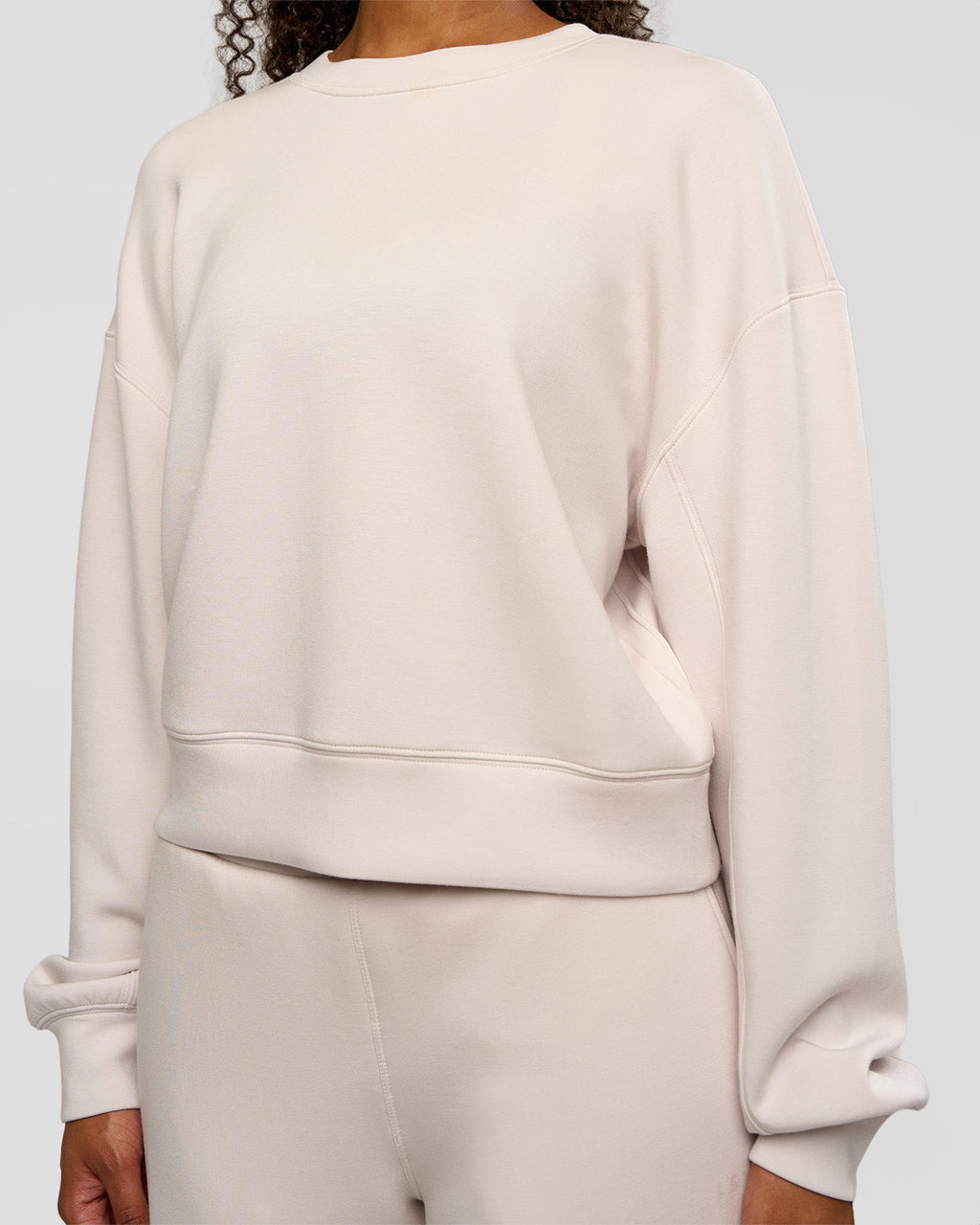 CF Elevate SoftTouch Pintuck Sweater  - Clay