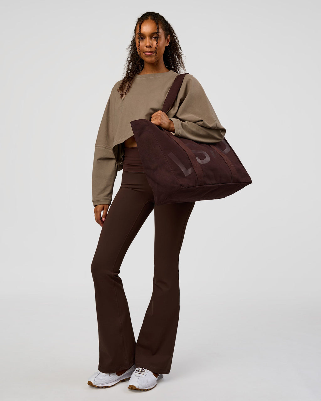 CF Street Surge Long Sleeve Tee - Taupe Ash