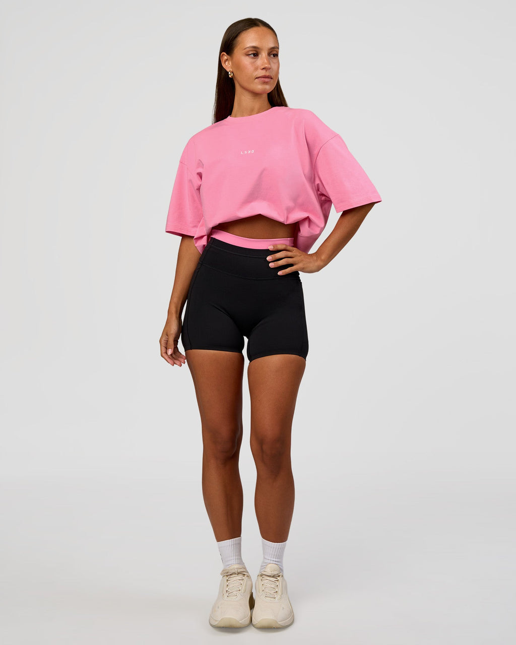 CFT BNE 26 FLXCotton Oversized Tee - Candy Pink