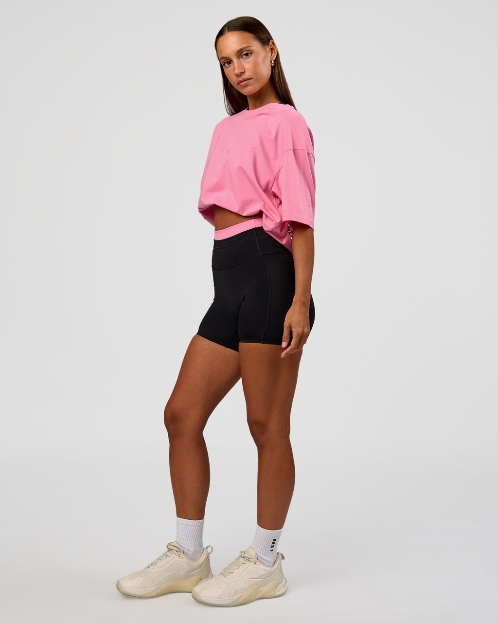CFT BNE 26 FLXCotton Oversized Tee - Candy Pink