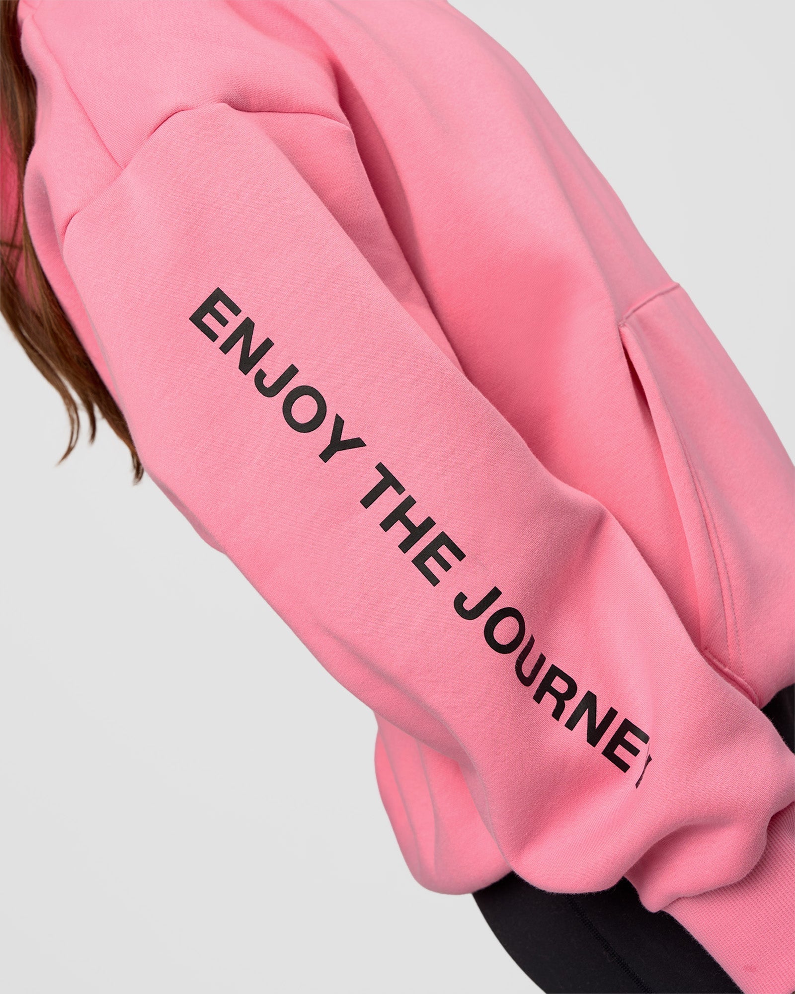 CFT BNE 26 Unisex Oversized Hoodie - Candy Pink-Black