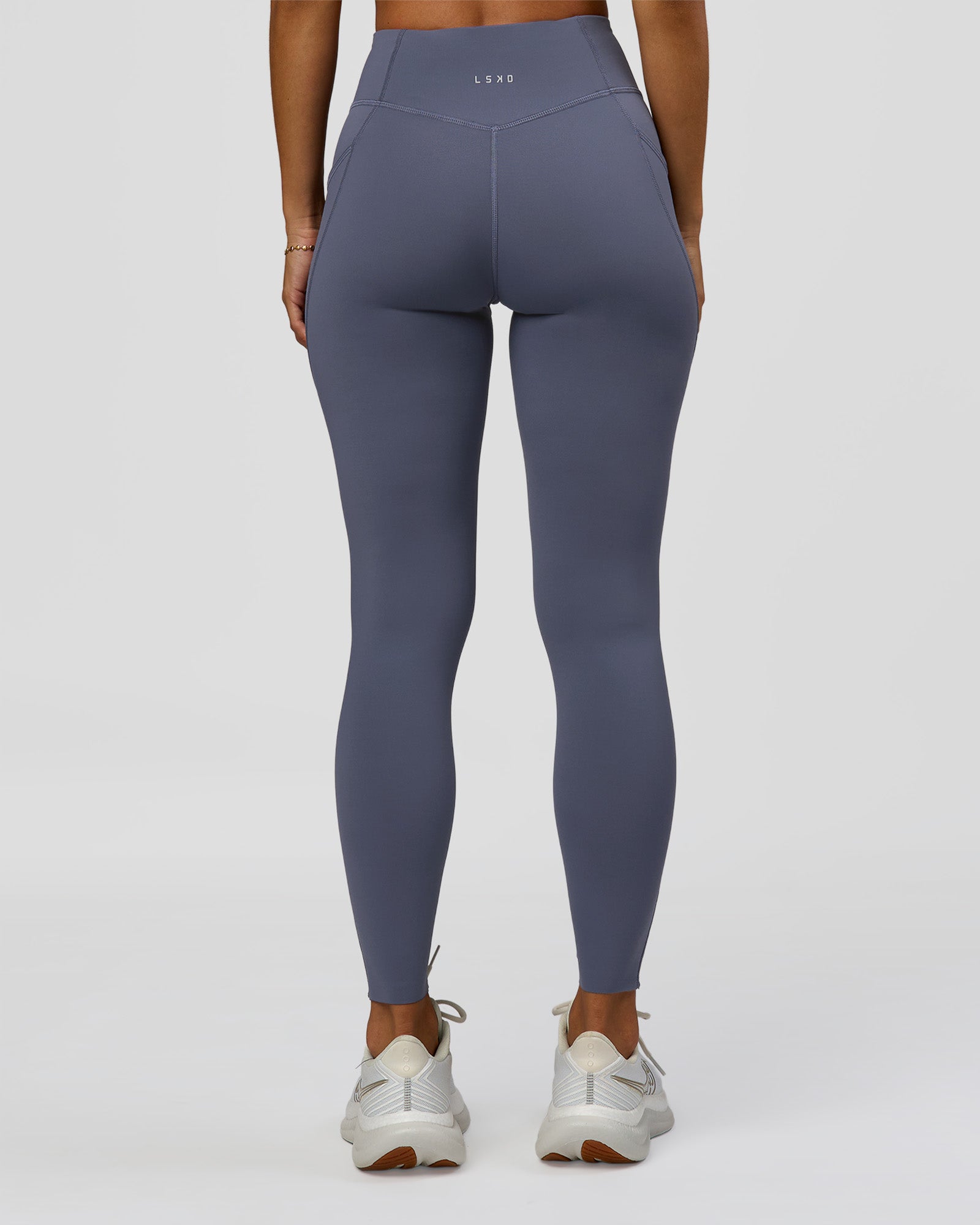 Elite Run High-Rise Full Length Legging Pockets - Night Shadow