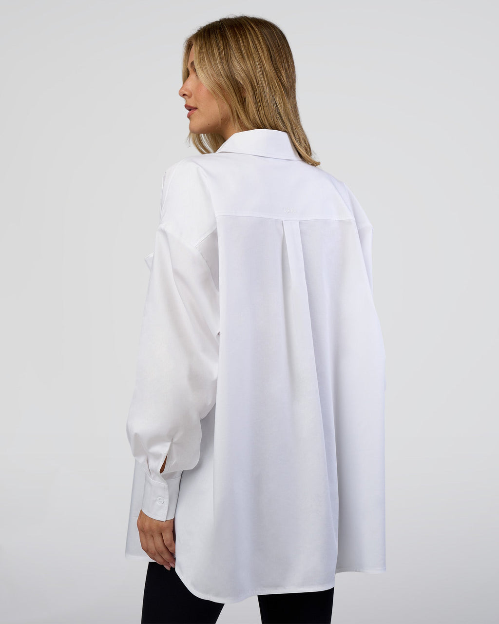 Go-To Oversized Shirt - White