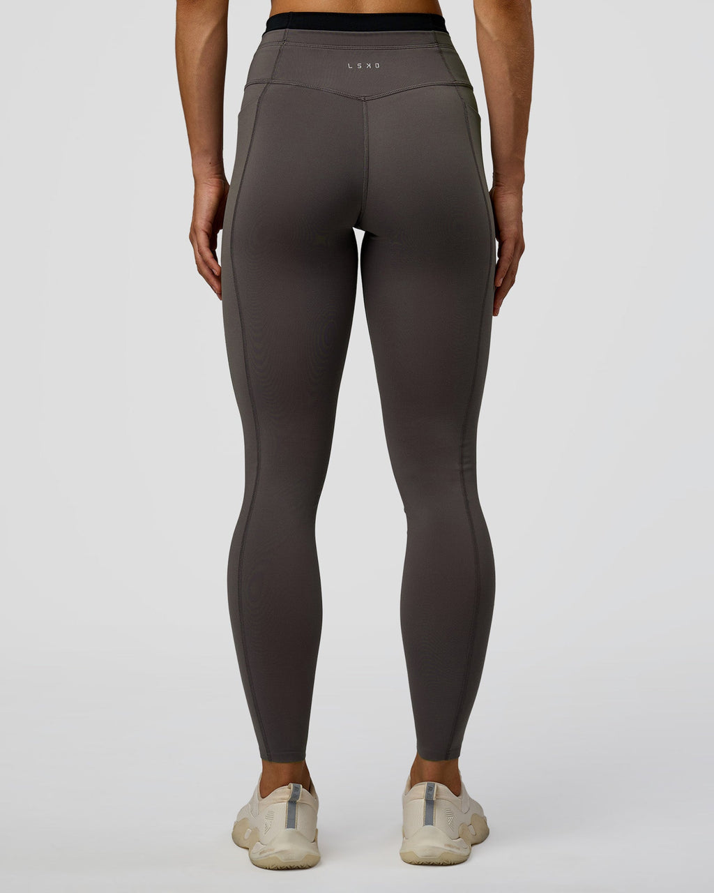 Liberate High-Rise Full Length Legging Pockets - Duskstone-Black