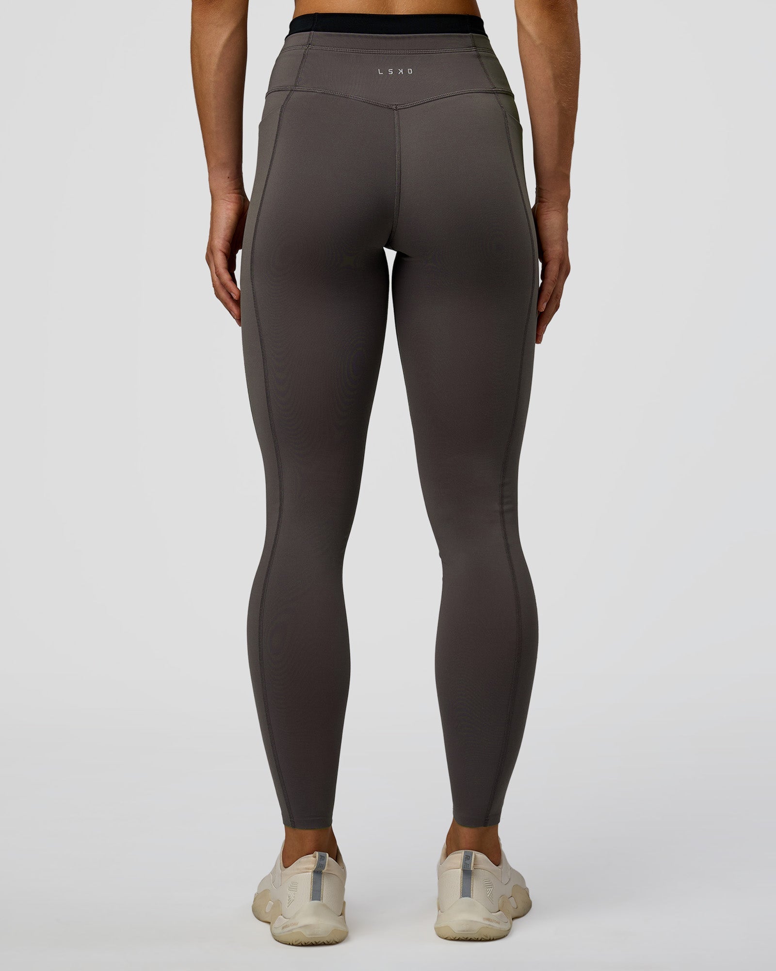 Liberate High-Rise Full Length Legging Pockets - Duskstone-Black