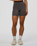 Liberate High-Rise 6" Short Pockets - Duskstone-Black