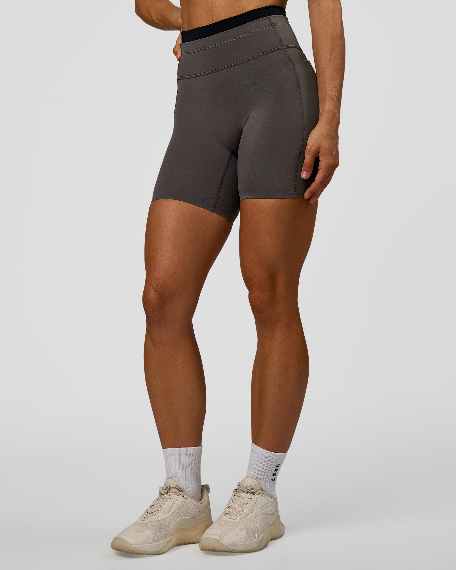 Liberate High-Rise 6" Short Pockets - Duskstone-Black