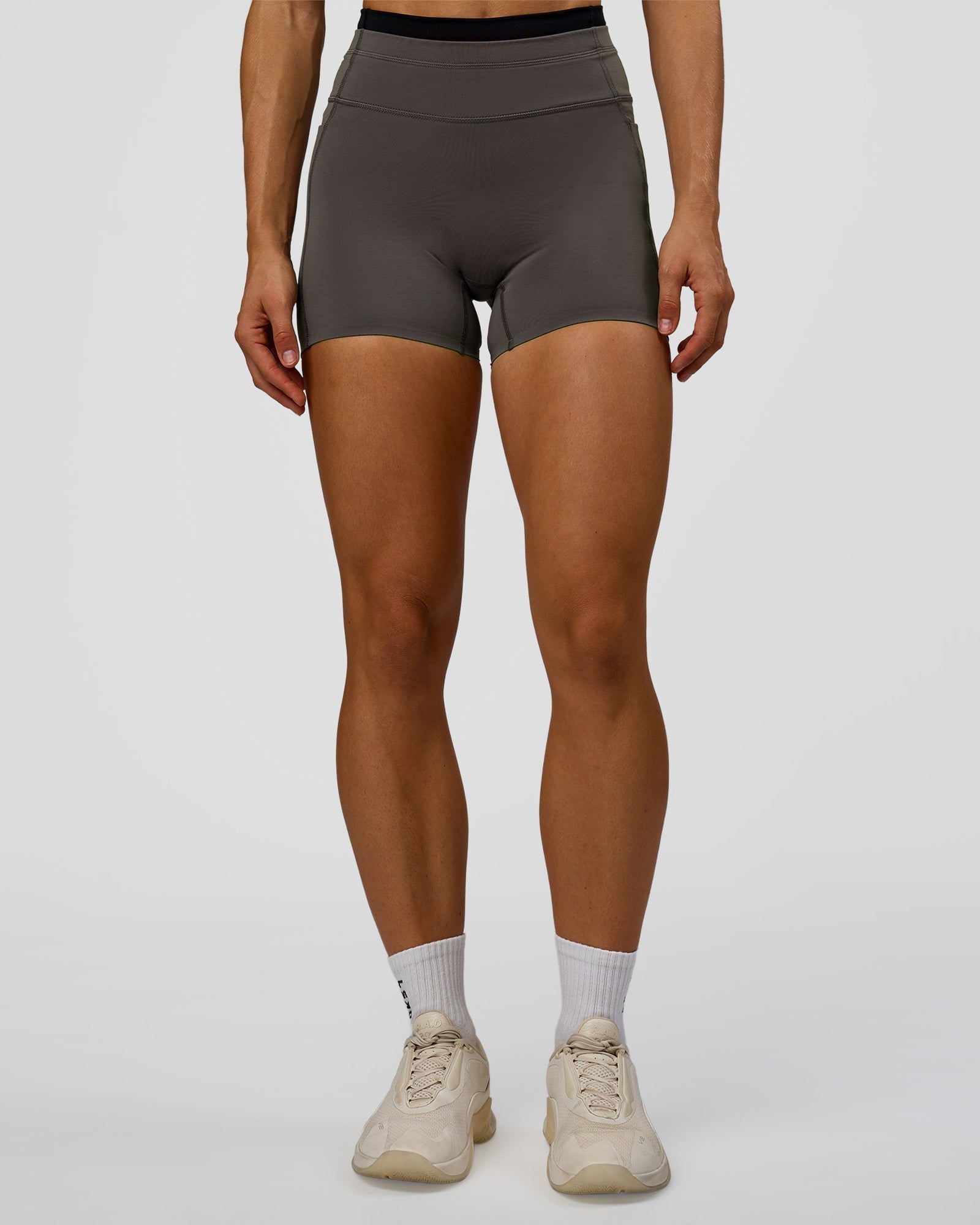 Liberate High-Rise 4" Short Pockets - Duskstone-Black