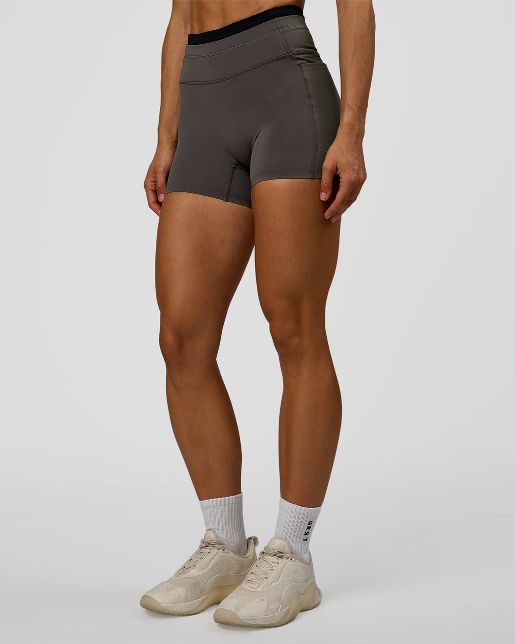 Liberate High-Rise 4" Short Pockets - Duskstone-Black