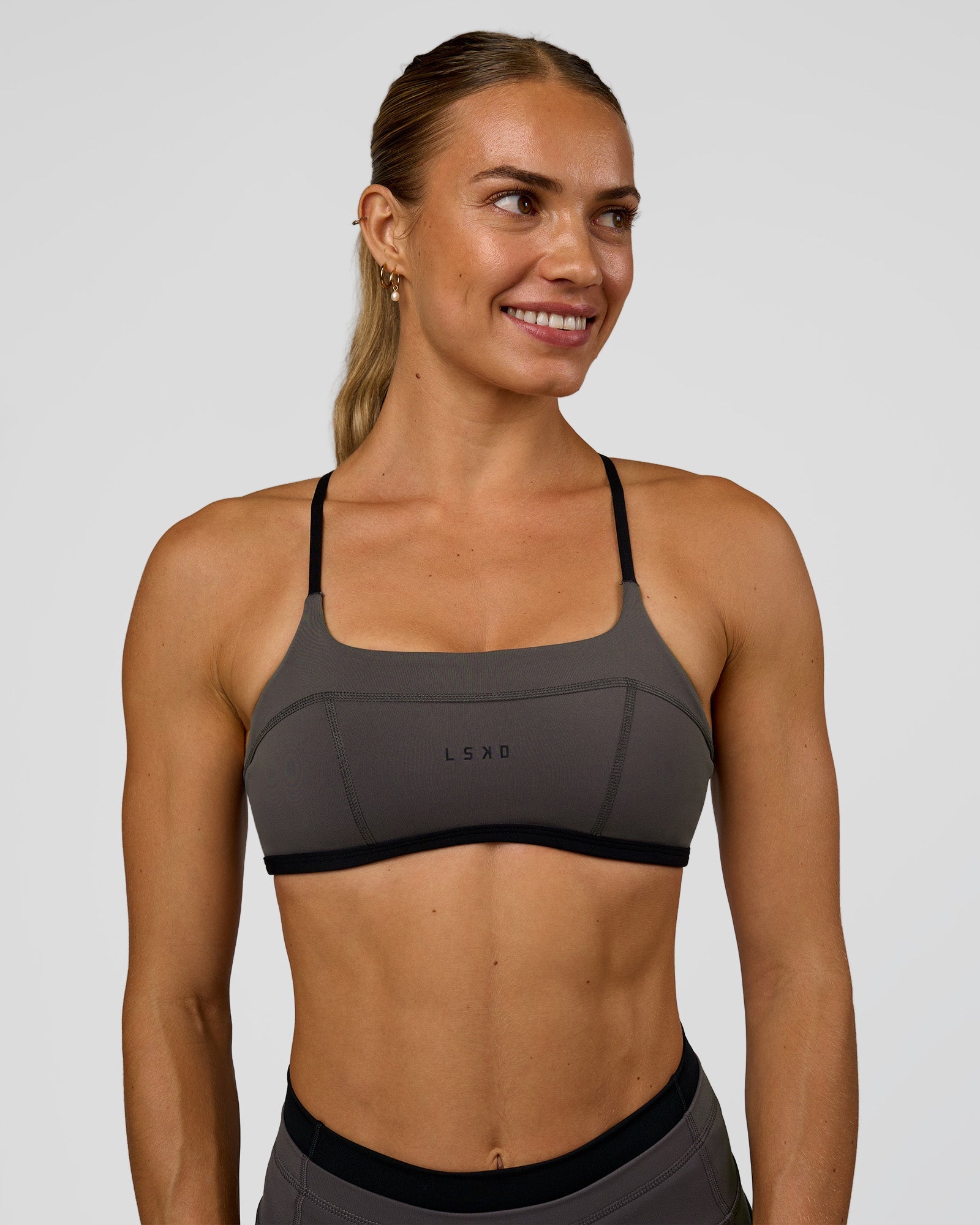 Liberate Sports Bra - Duskstone-Black