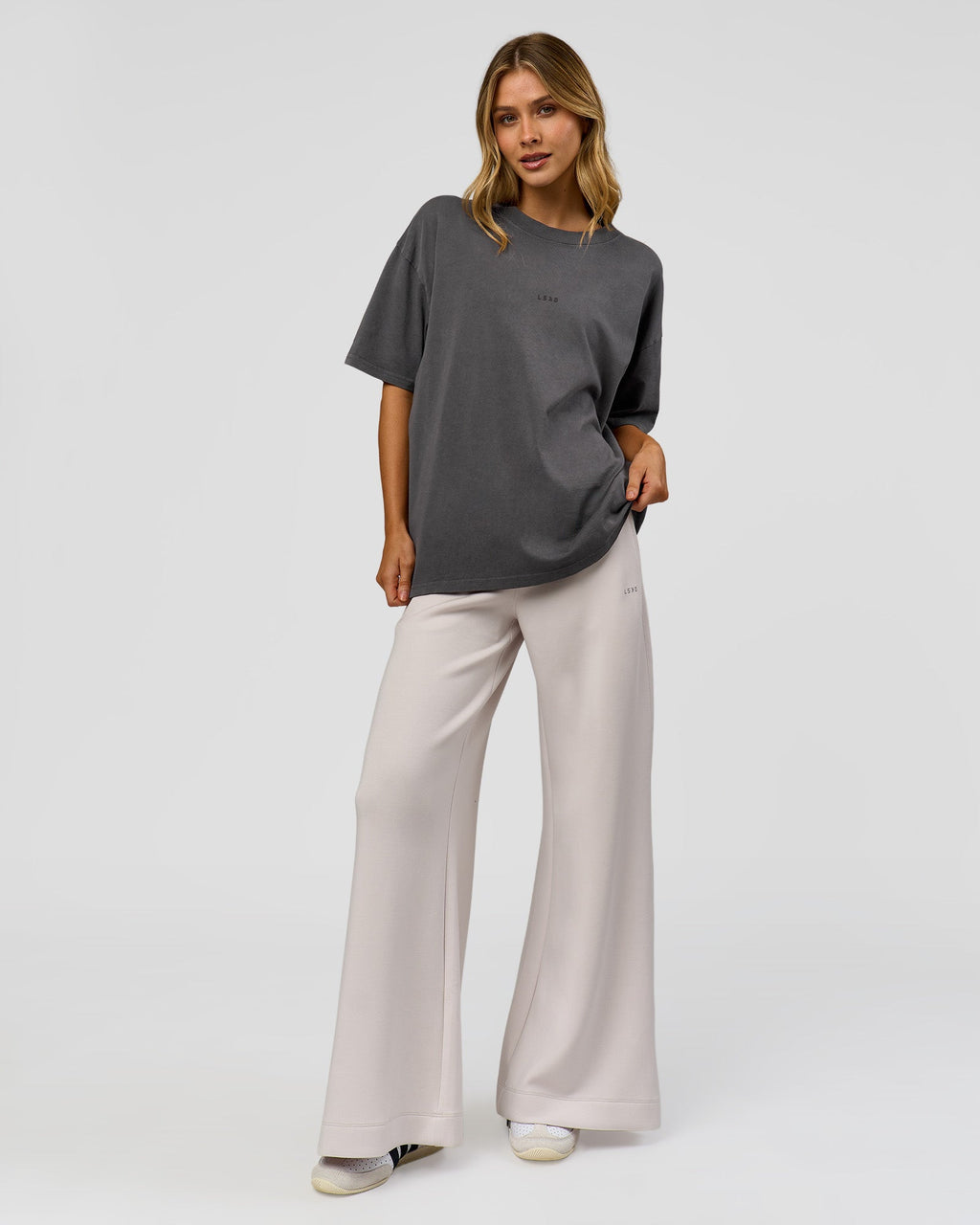 Memory In Motion Heavyweight Oversized Tee - Dark Storm Washed