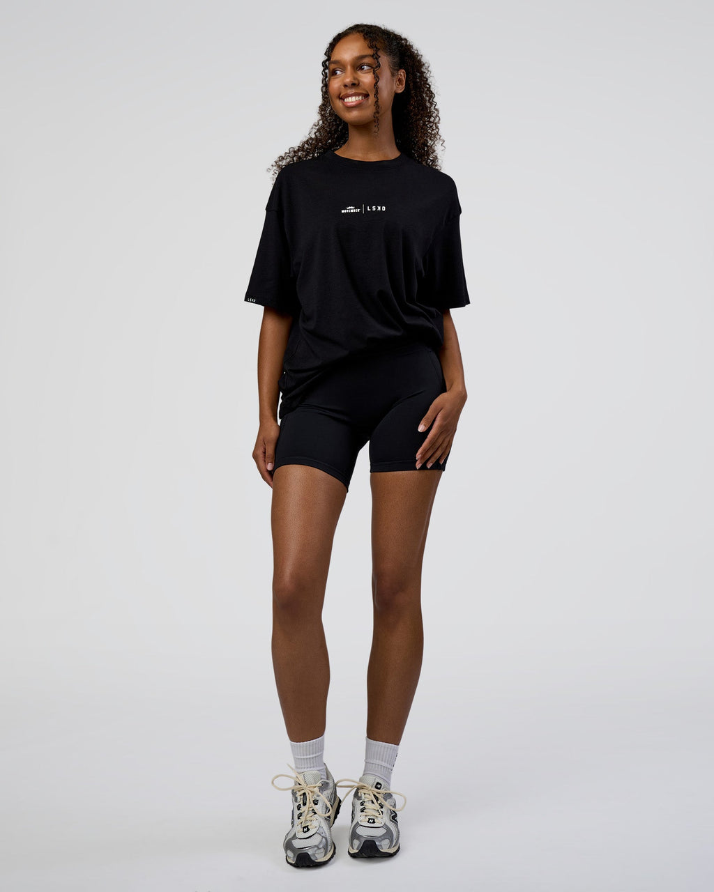 Movember 2025 FLXCotton Oversize Tee - Black