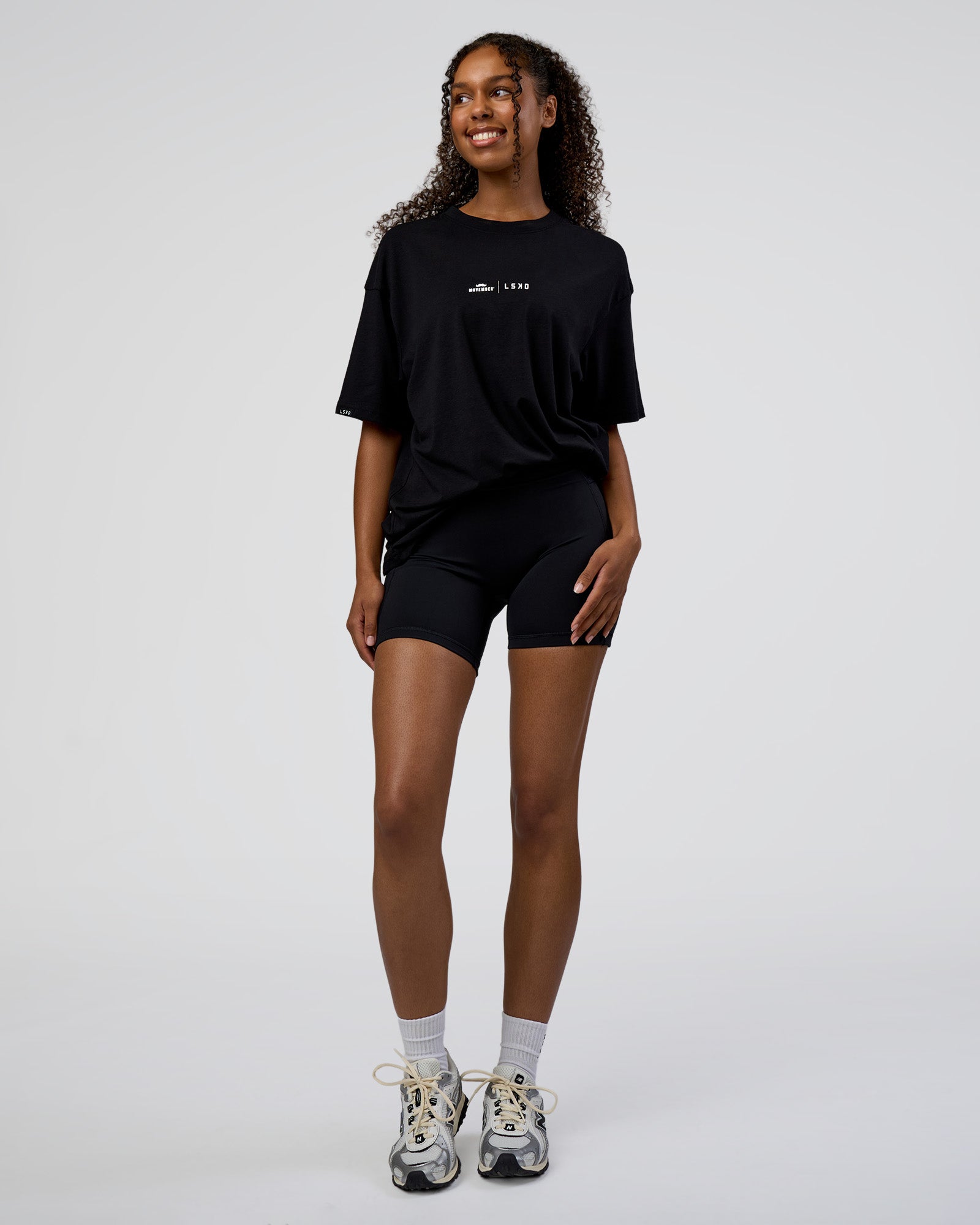 Movember 2025 FLXCotton Oversize Tee - Black